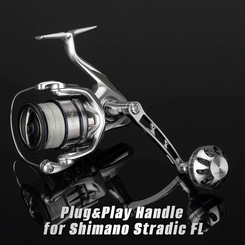 Gomexus Plug&Play Aluminum Power Handle For Shimano Stradic FM Spinnin –  Grumpys Tackle