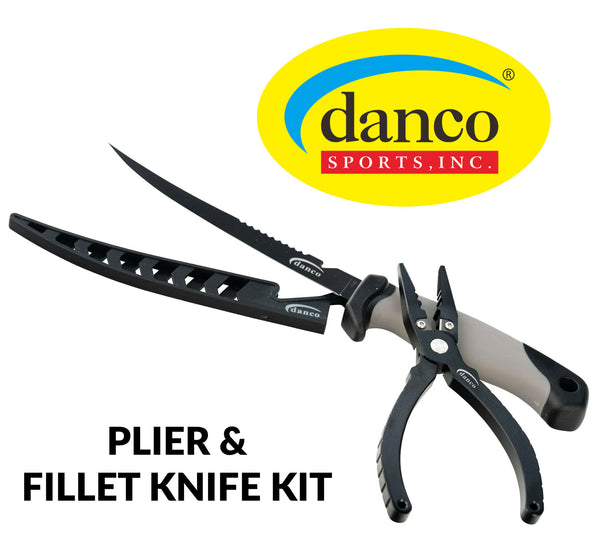 Danco Sports Plier and Fillet Knife Kit