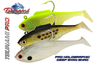 Tsunami Pro Holographic Deep Swim Baits – Grumpys Tackle