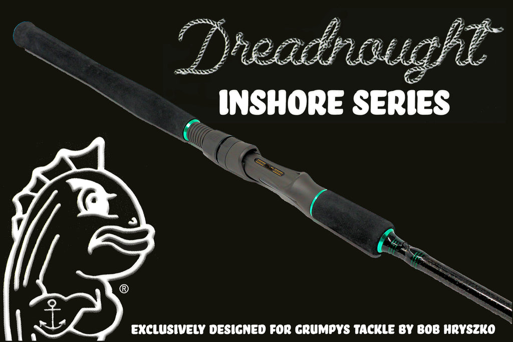 Grumpys Tackle Dreadnought Inshore Series Spinning Rod