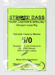 Backlash Sportfishing Surf Caster's Special Striped Bass Dropper Loop Rig