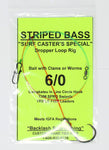 Backlash Sportfishing Surf Caster's Special Striped Bass Dropper Loop Rig