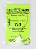 Backlash Sportfishing Surf Caster's Special Striped Bass Dropper Loop Rig