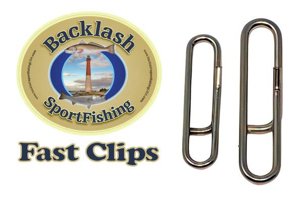 Backlash Sportfishing Fast Clips – Grumpys Tackle