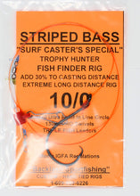 Backlash Sportfishing Surf Caster's Special Striped Bass Fish Finder Rig