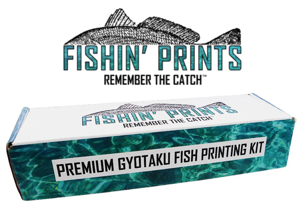 custom printed fish oil boxes Fishin' Prints DIY Gyotaku Fish Printing Kit