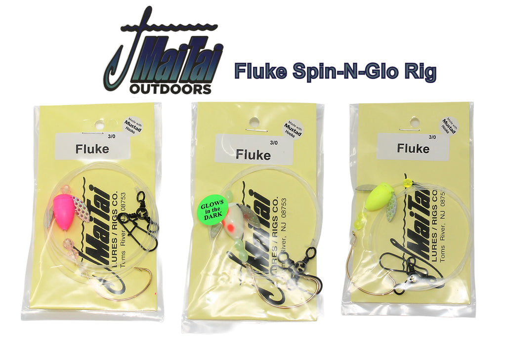 MaiTai Fluke Spin-N-Glo Rig – Grumpys Tackle MaiTai Fluke Spin-N-Glo Rig – Grumpys Tackle