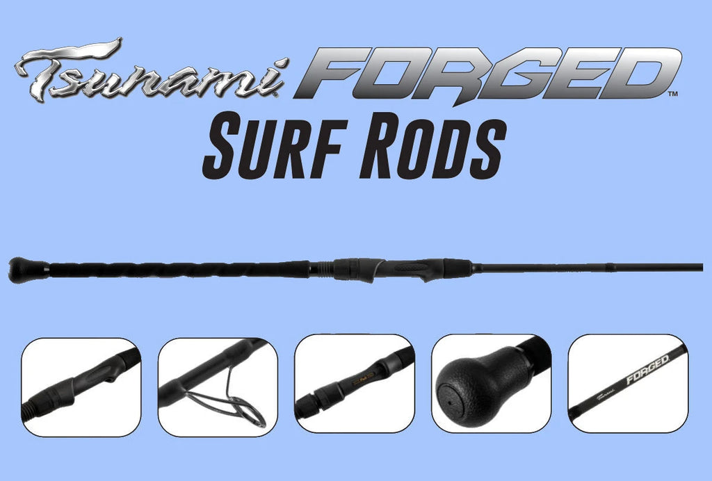 Tsunami Forged Surf Spinning Rod