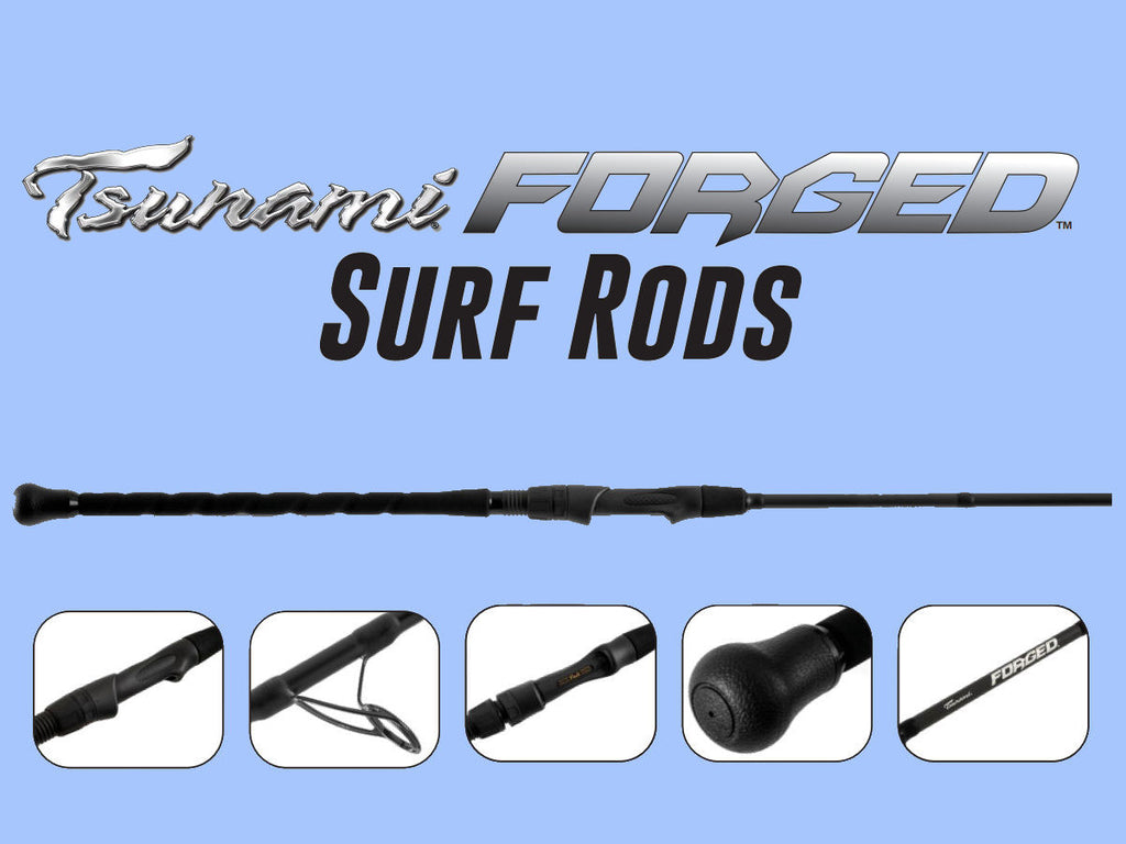 Tsunami Forged Surf Spinning Rods – Grumpys Tackle Tsunami Forged Surf Spinning Rods – Grumpys Tackle