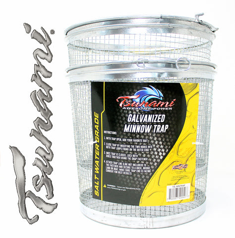 Tsunami Galvanized Minnow Trap