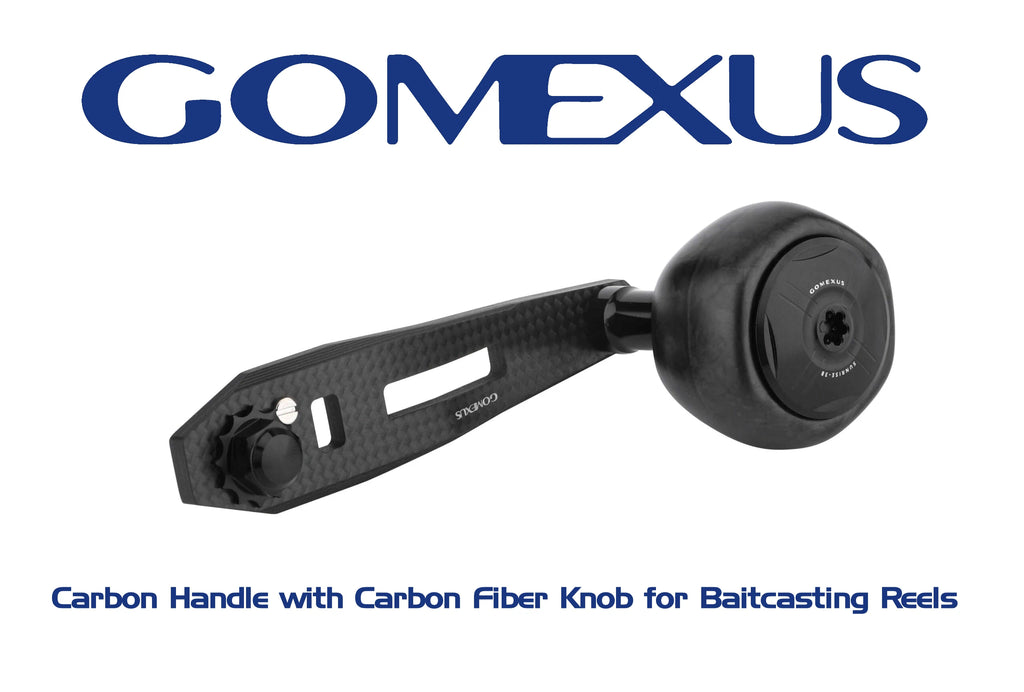 Gomexus Carbon Handle with Carbon Fiber Knob for Baitcasting Reels – Grumpys Tackle