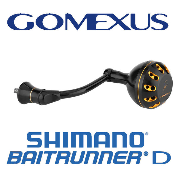 Gomexus Plug&Play Aluminum Power Handle For Shimano Baitrunner D Spinning Reel