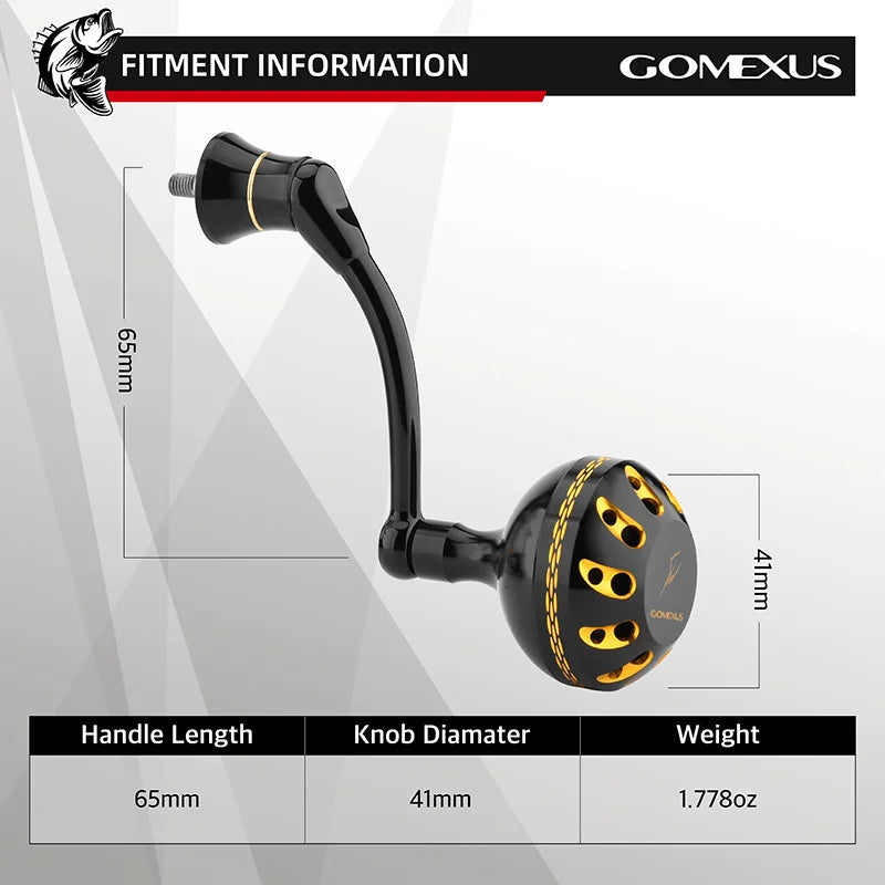 shimano 6000 reel handle Gomexus Plug&Play Aluminum Power Handle For Shimano Baitrunner D Spinn – Grumpys Tackle