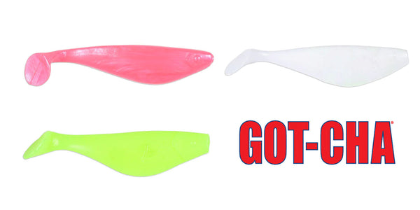 Got-Cha Soft Plastic Shad Bodies