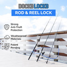 fishing rod holder locks DocksLocks & Reel Lock Size:3.5in-25pcs A Bass Angler's Guide Collection_Driftwood great for saltwater rods