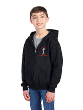 Grumpys Tackle Youth Embroidered Full Zip Hoodie Sweatshirt