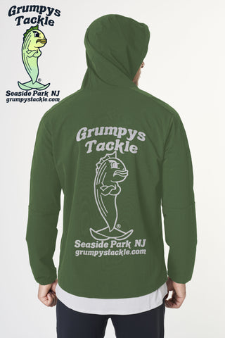 Grumpys Screen Print Hoodie Sweatshirt