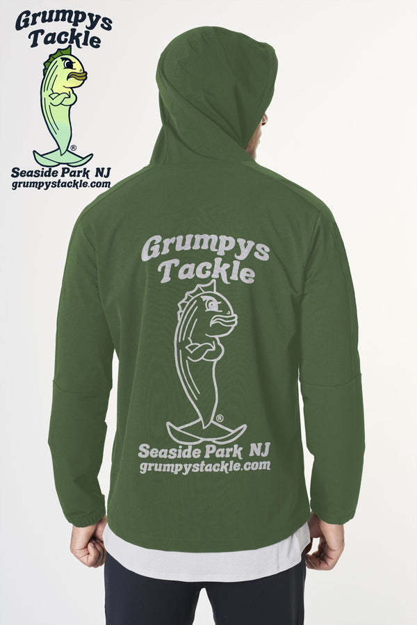 Grumpys Screen Print Hoodie Sweatshirt