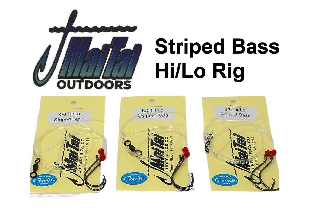 MaiTai Striped Bass Hi/Lo Rig – Grumpys Tackle