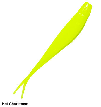 Z-Man Scented Jerk ShadZ - Hot Chartreuse