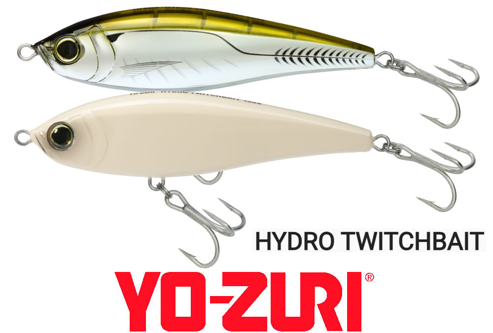 Yo-Zuri Hydro Twitchbait 6 inch Silver Black