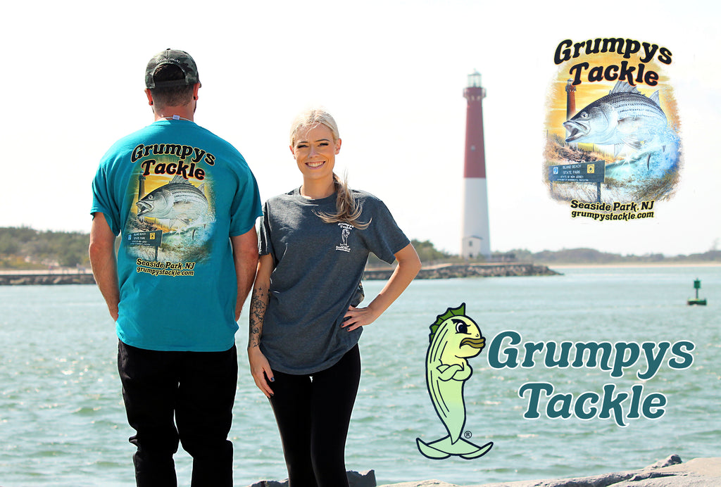 Grumpys Tackle IBSP Striped Bass Short Sleeve T-Shirt