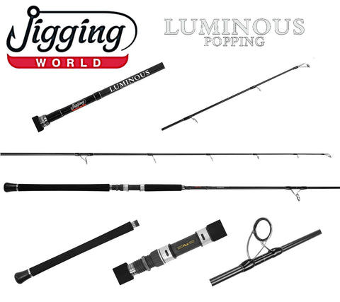 Jigging World Luminous Popping Rods