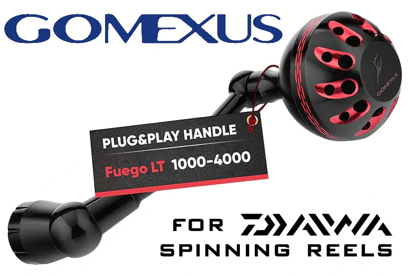Gomexus Plug&Play Aluminum Power Handle For Daiwa Fuego Spinning