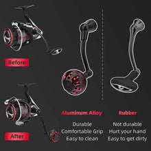 Gomexus Plug&Play Aluminum Power Handle For Daiwa Fuego Spinning Reel