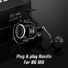 Gomexus Plug&Play Aluminum Power Handle For Daiwa BG MQ Spinning Reel