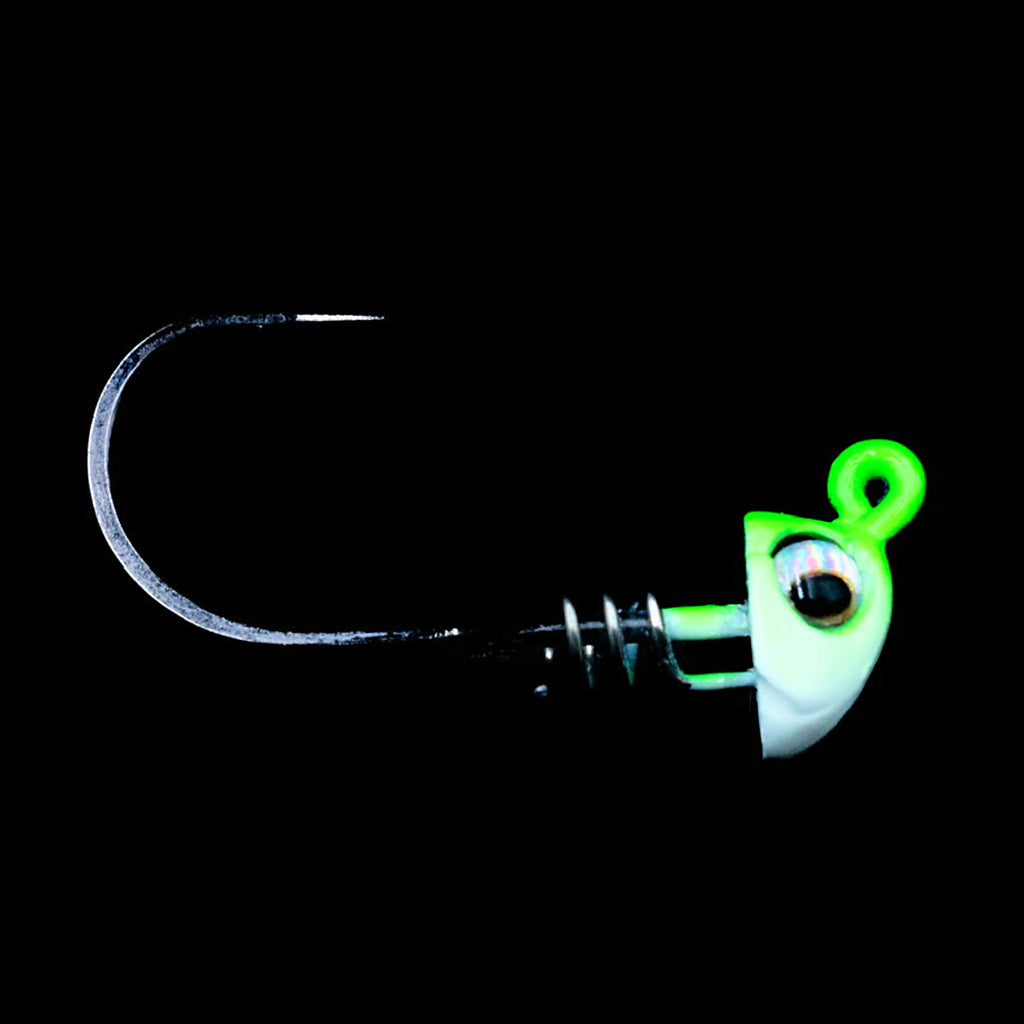 No Live Bait Needed (NLBN) Screw Lock Jig Heads - 3 Inch – Grumpys Tackle