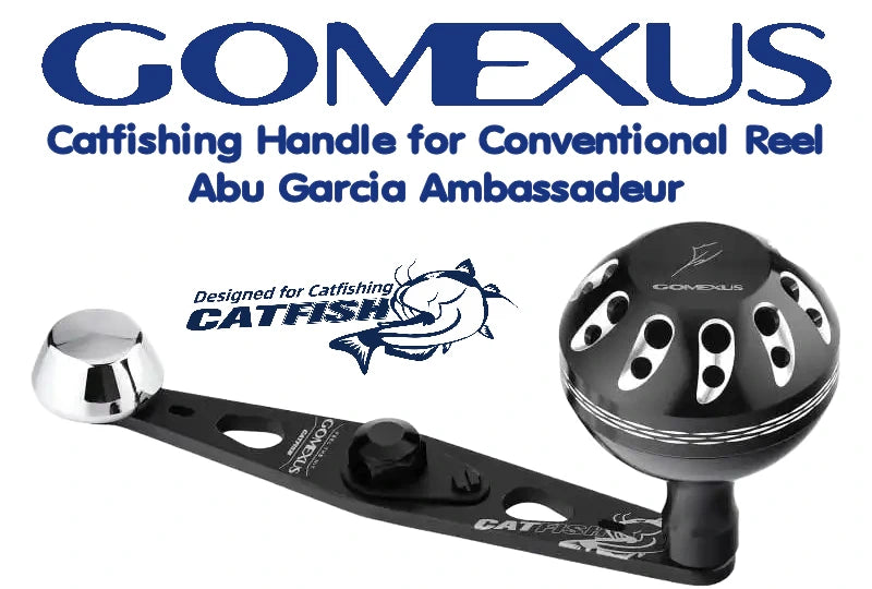 Gomexus Catfishing Handle for Conventional Reel Abu Garcia