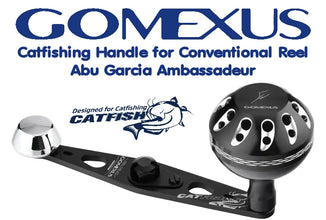 Gomexus Catfishing Handle for Conventional Reel Abu Garcia