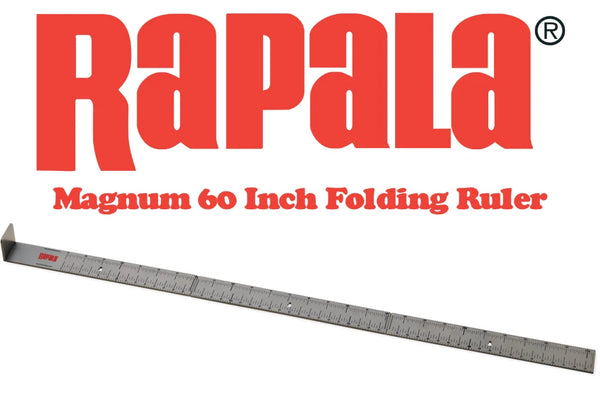 Rapala Magnum 60 Inch Folding Ruler – Grumpys Tackle