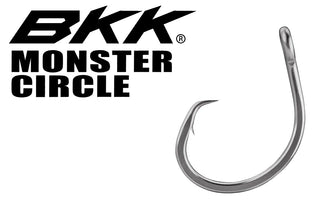 croaker fishing circle hooks BKK Monster Circle Hooks 8/0