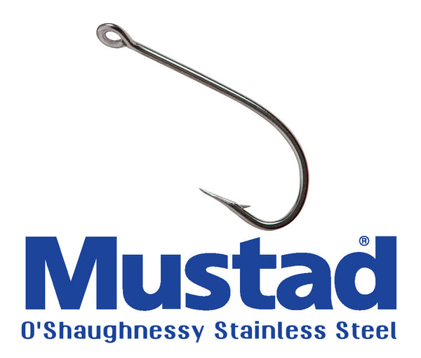 Mustad O'Shaughnessy Hook - Stainless Steel