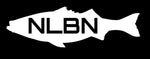 No Live Bait Needed (NLBN) Striper Decal