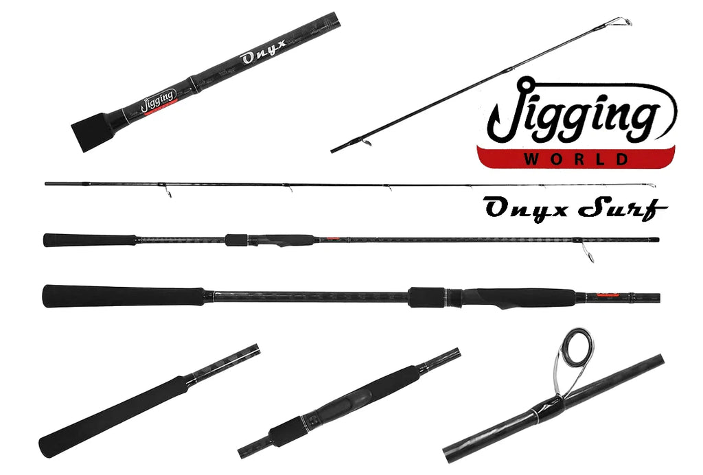 Jigging World Onyx Surf Spinning Rods – Grumpys Tackle