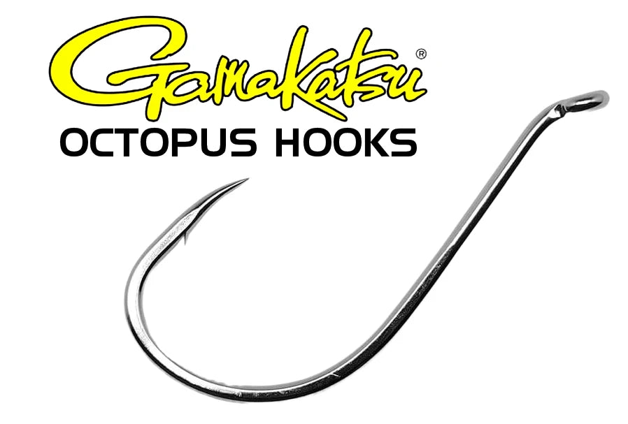Gamakatsu Black Octopus Hook 2/0 / 25 Pack