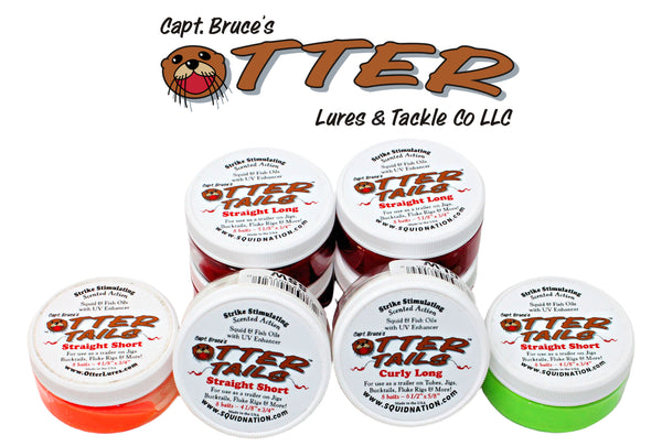 Capt. Bruce's Otter Tails Jig Tails