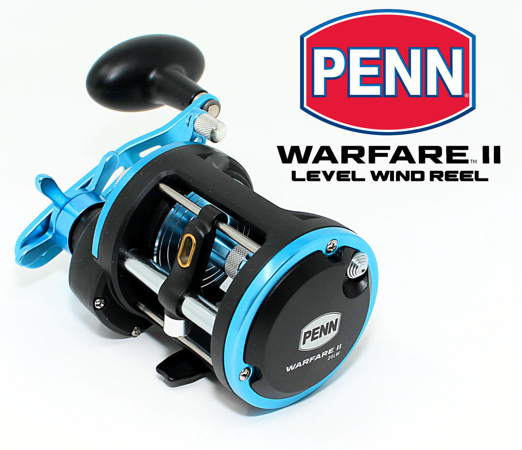 Penn Warfare™ II Level Wind Trolling Reel – Grumpys Tackle