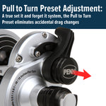 PENN Fathom® II Lever Drag Two Speed Conventional Reel