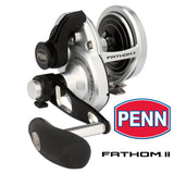 PENN Fathom® II Lever Drag Two Speed Conventional Reel