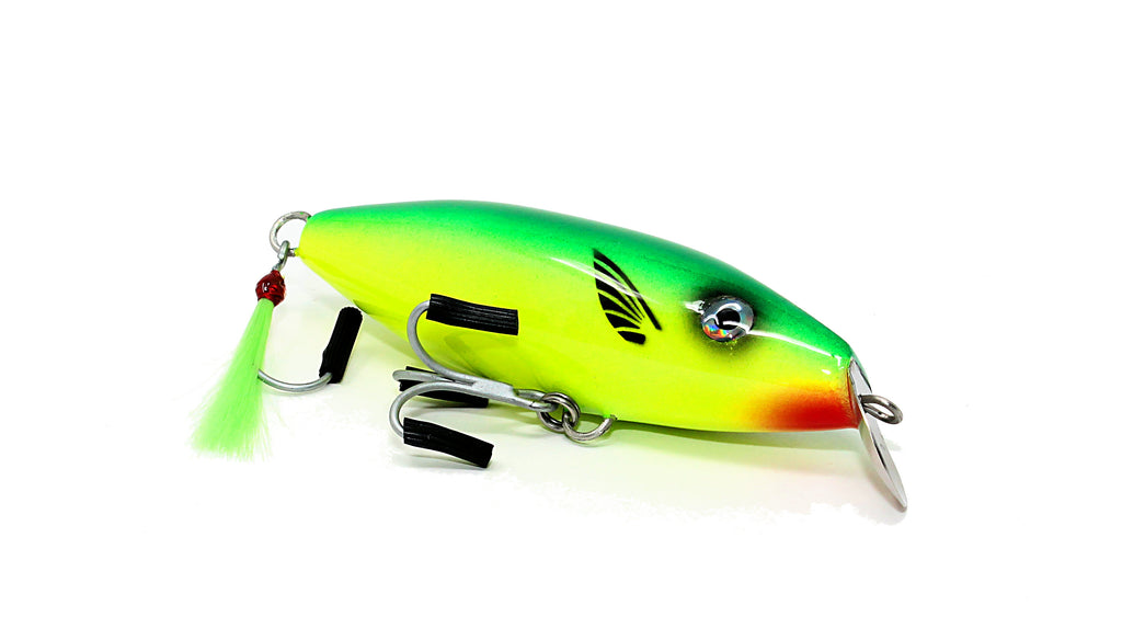 best rock fishing lures Big Rock Lures 5.2 Metal Lip Swimmer – Grumpys Tackle