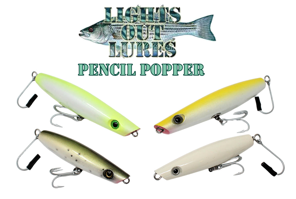 Lights Out Lures Pencil Popper – Grumpys Tackle