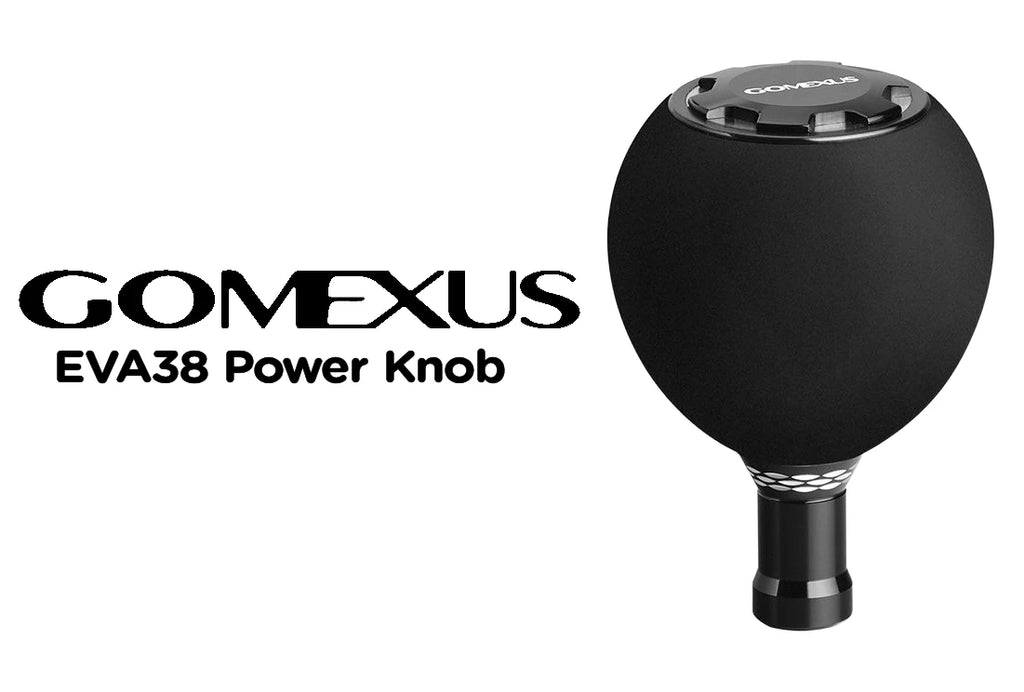 Gomexus A38BKBKSR-G Knob Alu Black Silver 38mm Shimano A , Daiwa S (14 Gomexus A38BKBKSR-G Knob Alu Black Silver 38mm Shimano A , Daiwa S (14