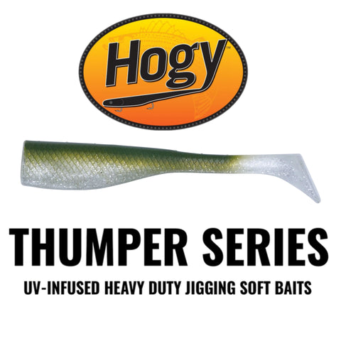 Hogy Lures Protail Thumper Swimbait - Ghost