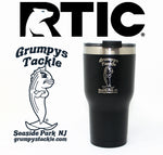 Grumpys Logo RTIC 20 oz Insulated Tumbler
