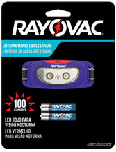 Rayovac Lightweight LED Headlamp - 100 Lumens