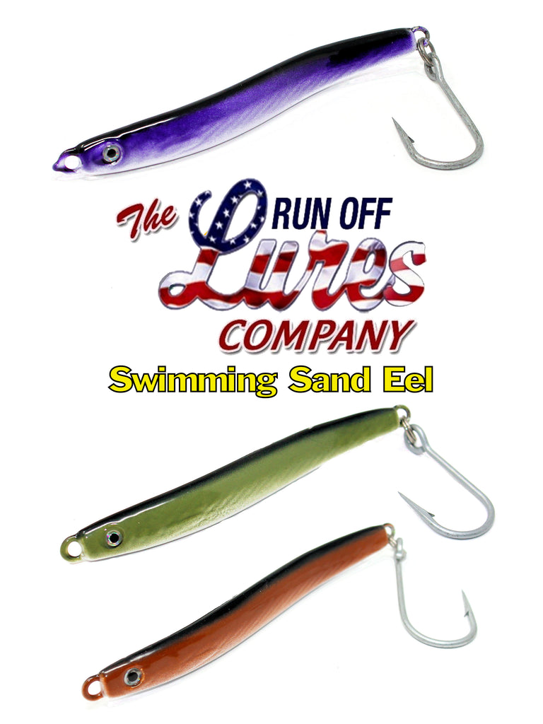 Run Off Lures Swimming Sand Eel Jig - Main Image